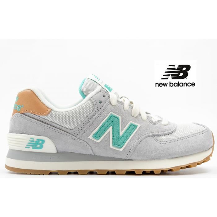 new balance femme gris turquoise